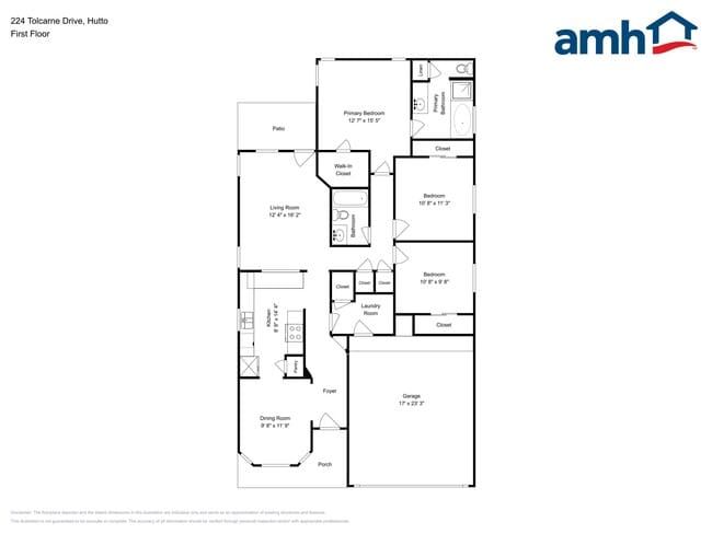 224 Tolcarne Dr in Hutto, TX - Foto de edificio - Building Photo