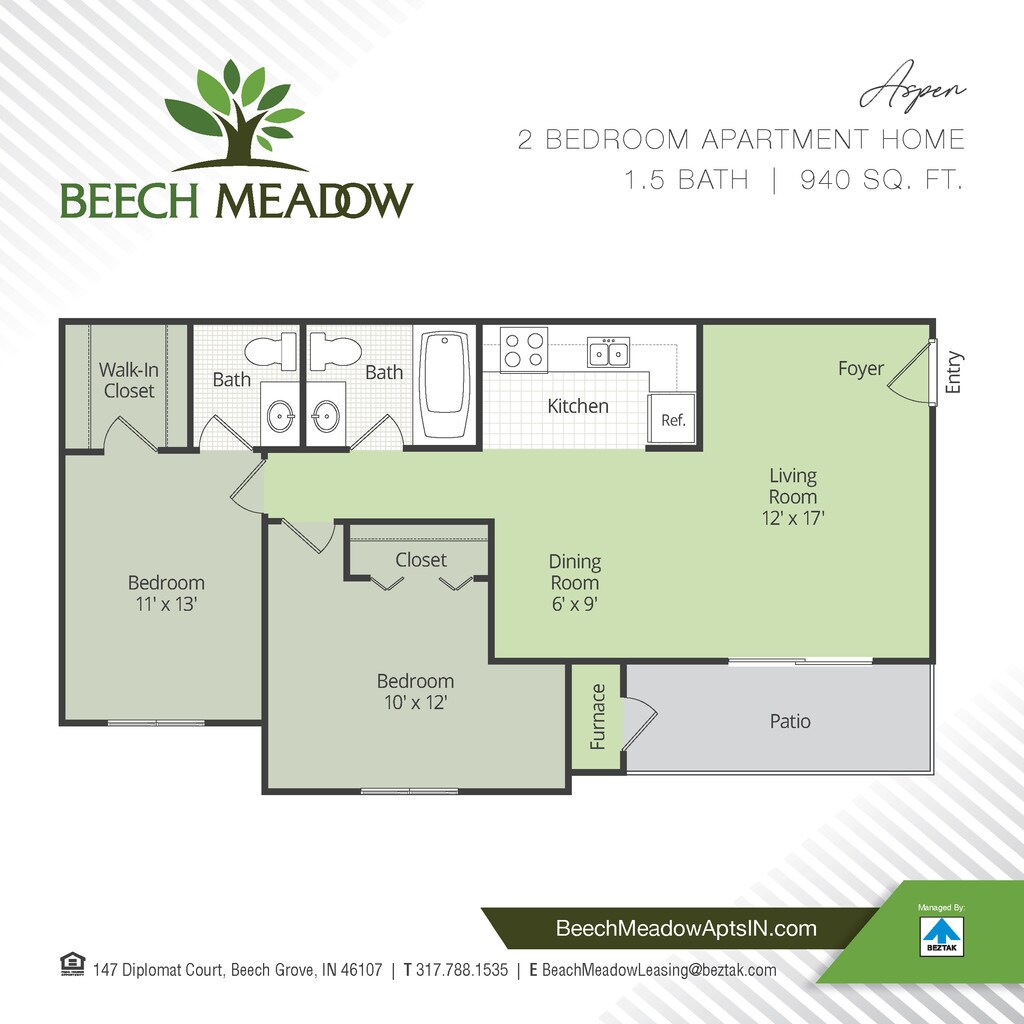 Beech Meadow Apartments in Beech Grove, IN