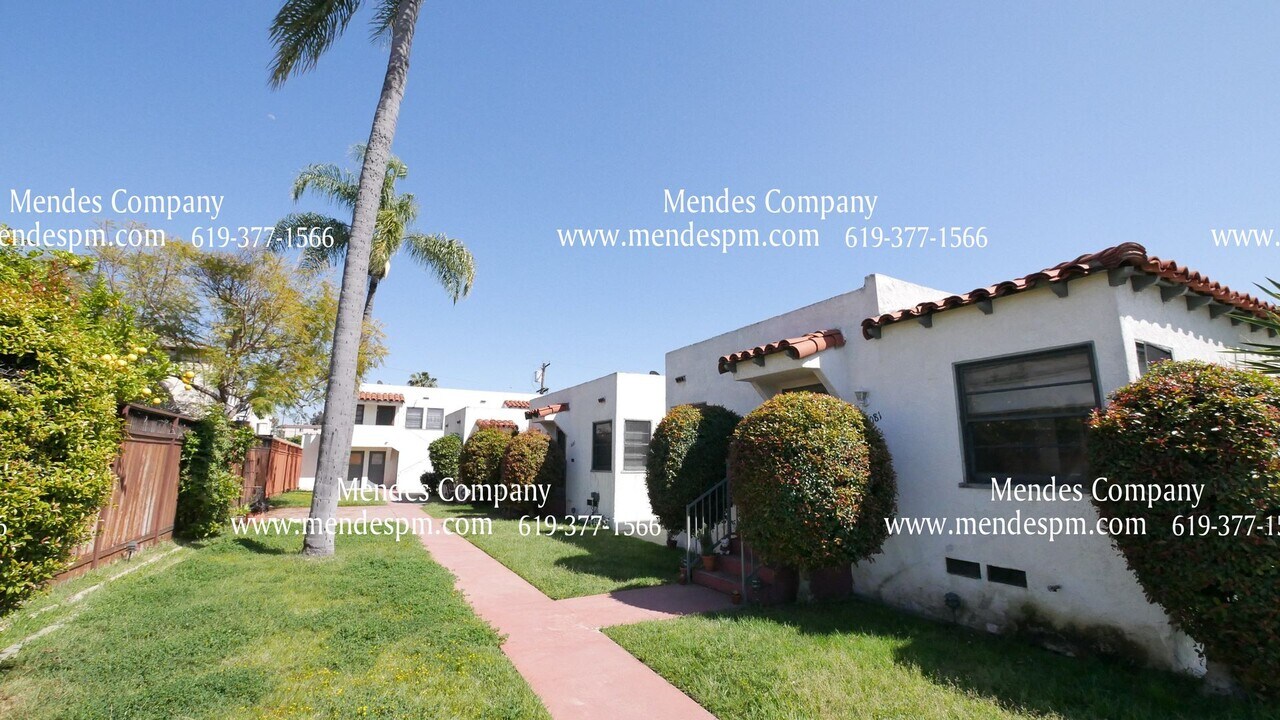 4087 1/2 Mississippi St in San Diego, CA - Foto de edificio