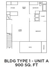 Vineyard Springs Apartments in Johnson City, TX - Foto de edificio - Floor Plan