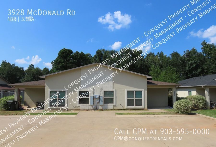 3928 McDonald Rd in Tyler, TX - Building Photo