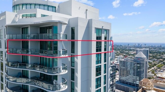 property at 100 E Las Olas Blvd