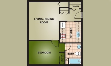 C. J. McLin Sr. Apartments in Dayton, OH - Building Photo - Floor Plan