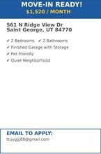 561 Ridgeview Dr in Saint George, UT - Building Photo - Building Photo