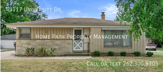 property at N8117 University Dr