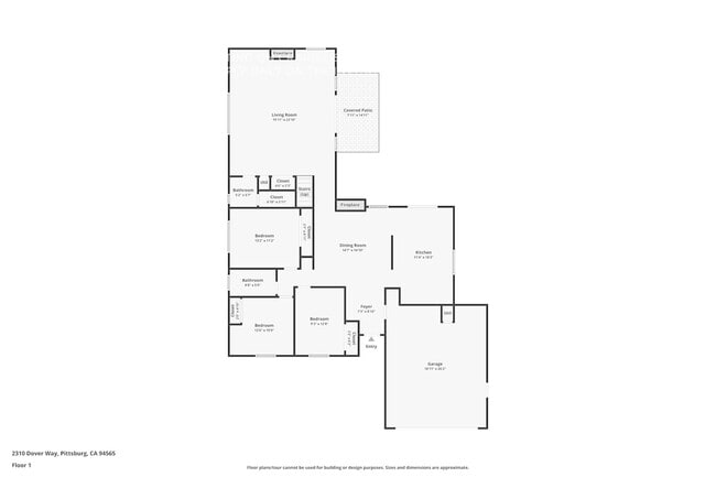 2310 Dover Way in Pittsburg, CA - Foto de edificio - Building Photo