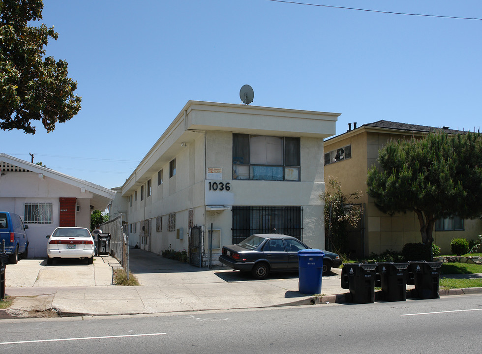 1036 N Normandie Ave in Los Angeles, CA - Building Photo