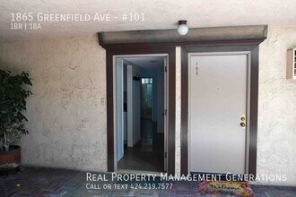 1865 Greenfield Ave in Los Angeles, CA - Building Photo - Building Photo