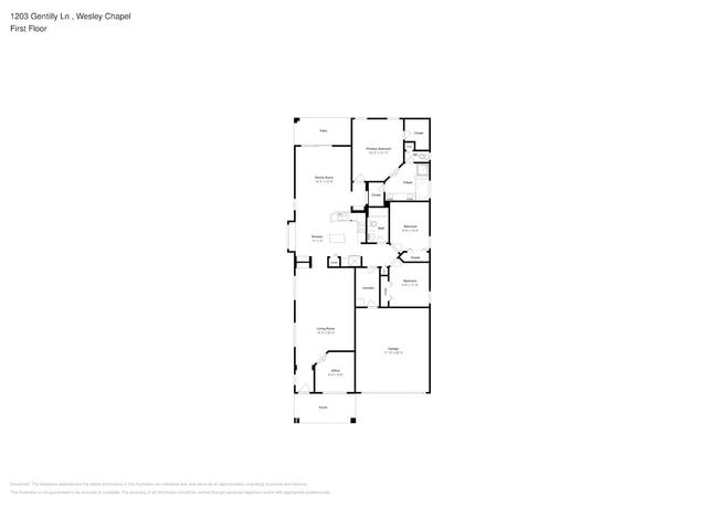 1203 Gentilly Ln in Wesley Chapel, FL - Building Photo - Building Photo