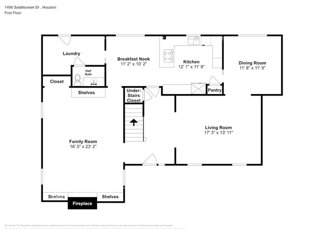 1406 Saddlecreek Dr in Houston, TX - Building Photo - Building Photo