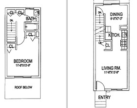 University Townhouses Cooperative in Ann Arbor, MI - Building Photo - Floor Plan