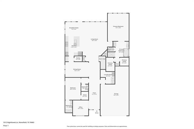 1512 Nighthawk Ln in Mansfield, TX - Building Photo - Building Photo