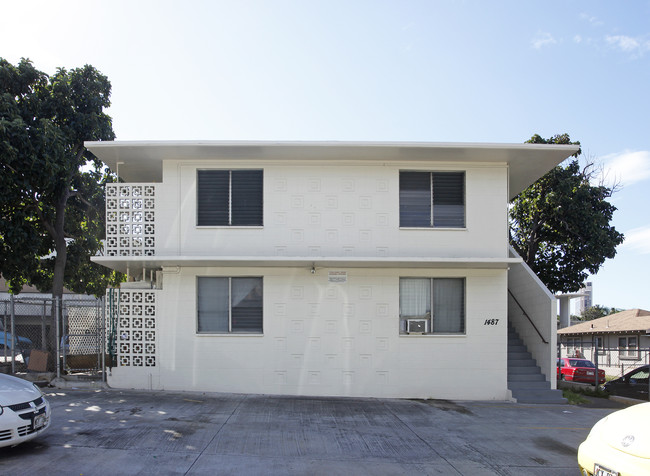 1487 Punchbowl St in Honolulu, HI - Foto de edificio - Building Photo