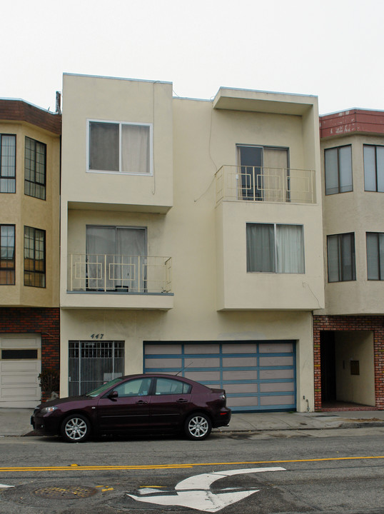 447 25th Ave in San Francisco, CA - Building Photo