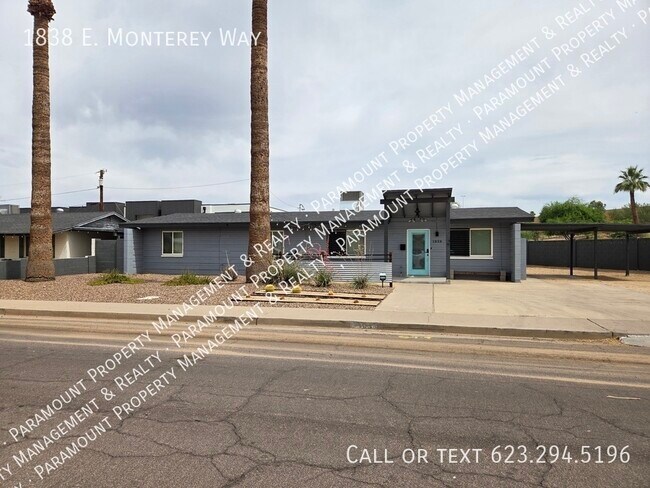 1838 E Monterey Way in Phoenix, AZ - Foto de edificio - Building Photo