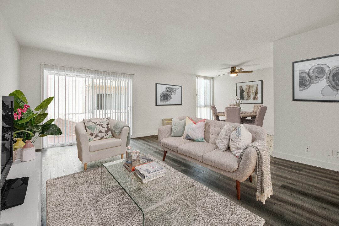 Nordhoff Apartments in North Hills, CA - Building Photo