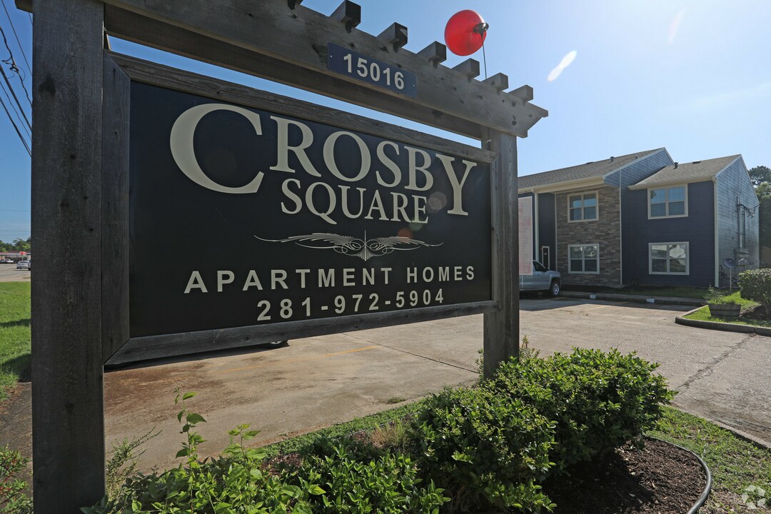 Crosby Square Apartments in Crosby, TX - Foto de edificio