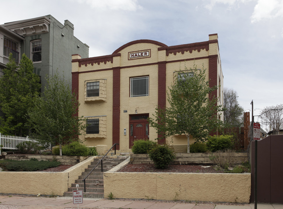 Haler Apartments in Denver, CO - Foto de edificio