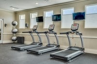 24-Hour Fitness Center - La Veranda at Polly Lane Apartments in Lafayette, Louisiana