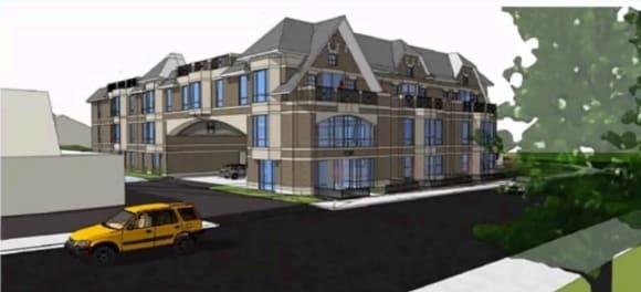 The Beacon in Newton, MA - Building Photo