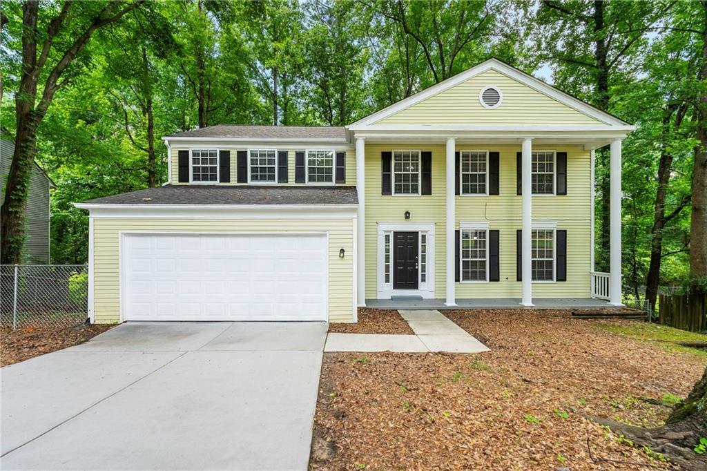1386 Heritage Glen Dr in Marietta, GA - Foto de edificio