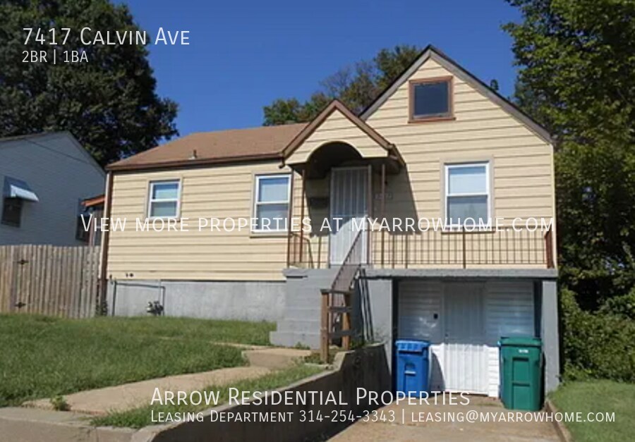 7417 Calvin Ave in St. Louis, MO - Building Photo