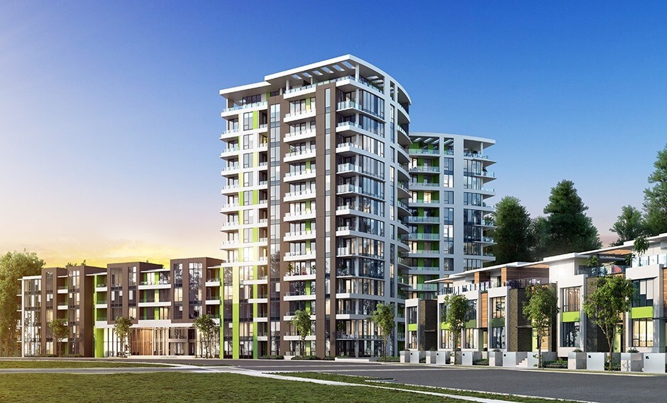 The Residences at Nobel Park in Vancouver, BC - Building Photo