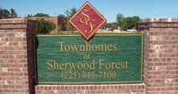 Townhomes of Sherwood Forest in Baton Rouge, LA - Foto de edificio - Building Photo