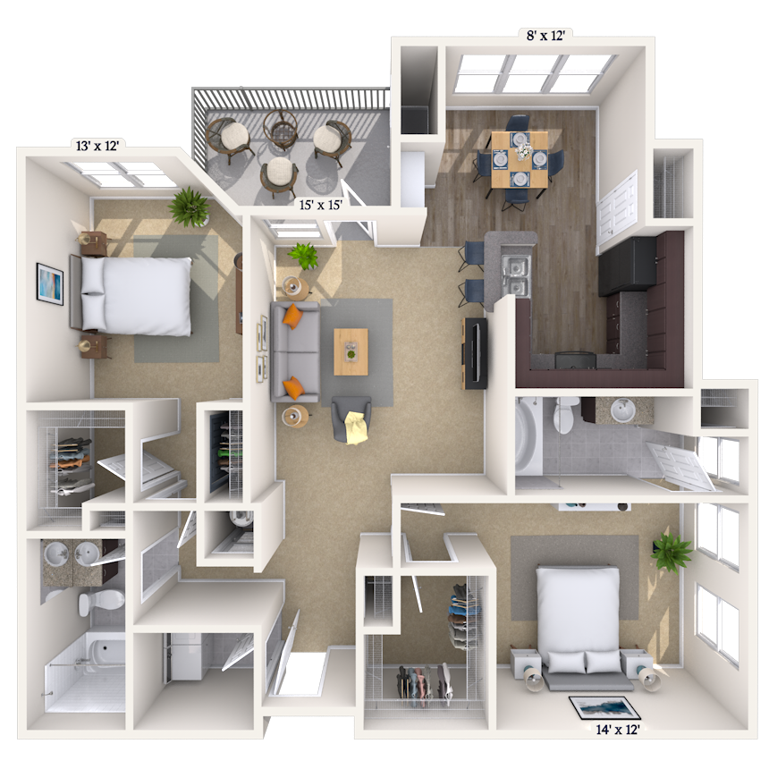 MAA Farm Springs Apartments in Summerville, SC | ApartmentHomeLiving.com