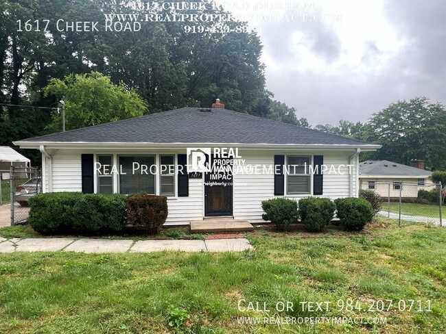 1617 Cheek Rd in Durham, NC - Building Photo - Building Photo