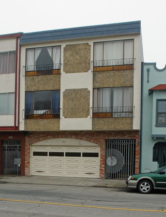 526 25th Ave in San Francisco, CA - Building Photo