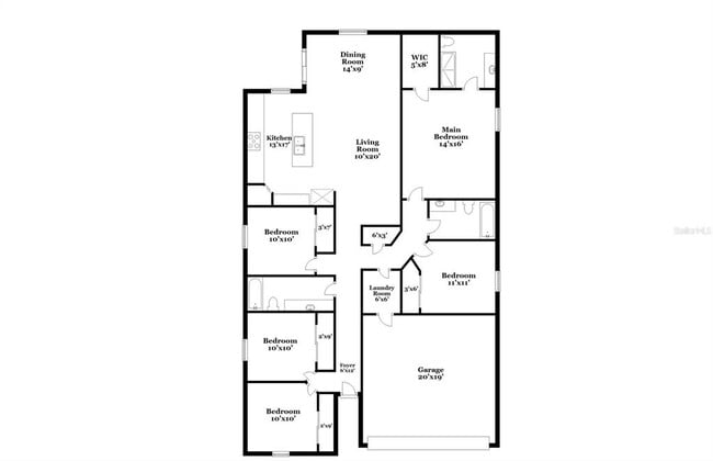 1689 Hideaway Flat St in Mascotte, FL - Building Photo - Building Photo