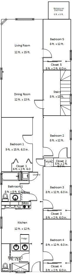 1542 N Oakley Blvd-Unit -#2 in Chicago, IL - Building Photo - Building Photo
