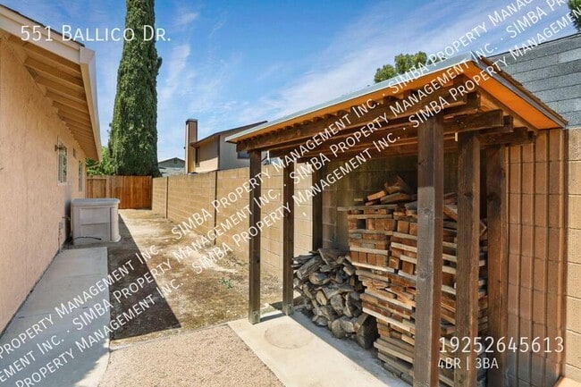 property at 551 Ballico Dr