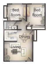 Century Plaza in Burien, WA - Foto de edificio - Floor Plan