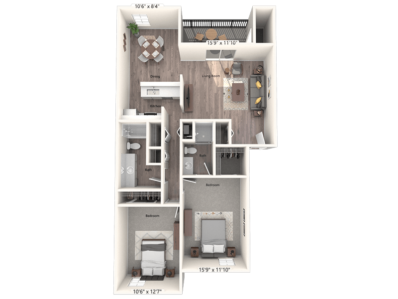 Lakeside Villas Orlando, FL Apartments
