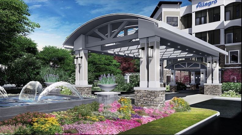 Allegro Harrington Park Senior Living in Harrington Park, NJ - Foto de edificio