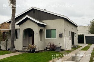 2210 S Mansfield Ave in Los Angeles, CA - Building Photo