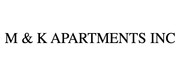 Property Management Company Logo M & K Apartments Inc