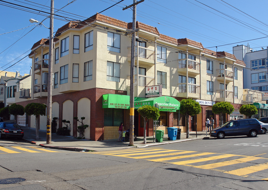 3540-3546 Balboa St in San Francisco, CA - Foto de edificio