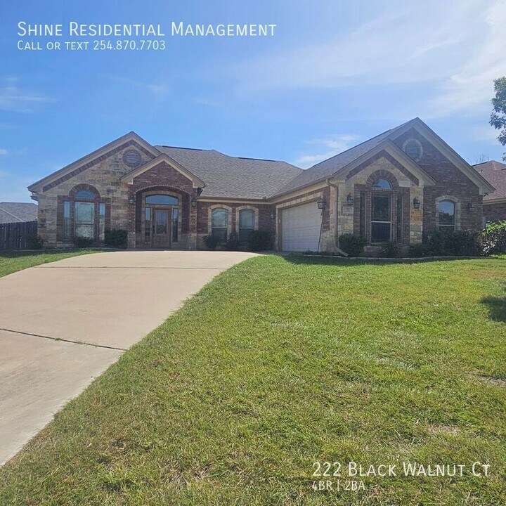 222 Black Walnut Ct in Nolanville, TX - Building Photo