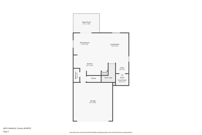 6531 S Calle Diablo Dr in Tucson, AZ - Foto de edificio - Building Photo