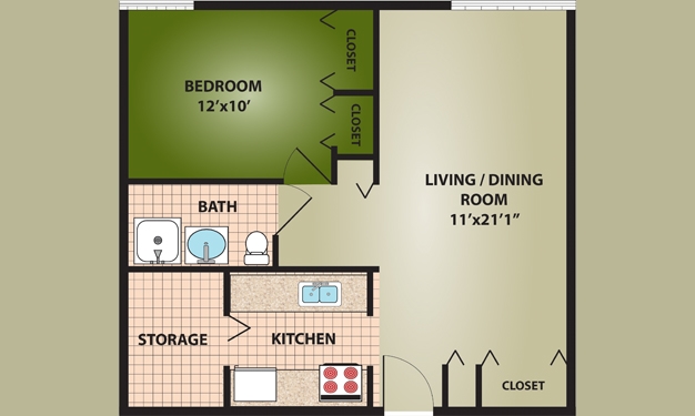 Skybird Manor Apartments in Greensburg, IN - Building Photo - Floor Plan