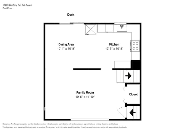 15209 Geoffrey Rd in Oak Forest, IL - Building Photo - Building Photo
