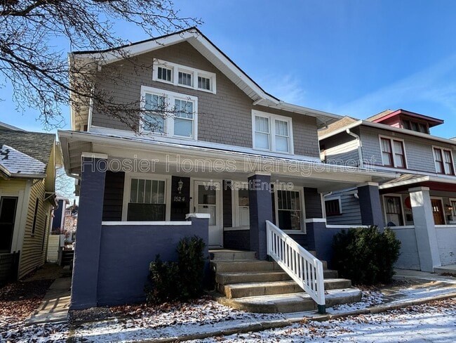 1524 Bellefontaine St in Indianapolis, IN - Foto de edificio - Building Photo