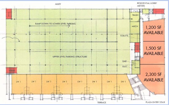 1223 Long Beach in Long Beach, CA - Foto de edificio - Floor Plan