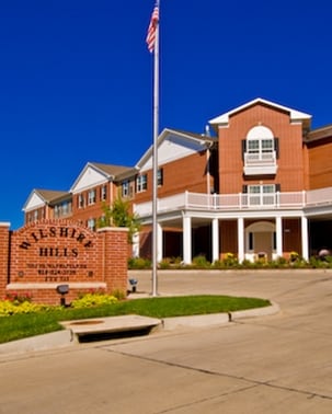 Wilshire Hills in Lee's Summit, MO - Foto de edificio