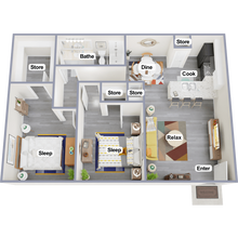 Parkview Apartments in Dalton, GA - Building Photo - Floor Plan