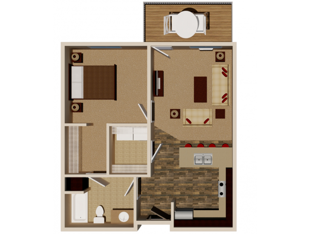 Rivers Bend Apartment Homes in Thief River Falls, MN - Building Photo - Floor Plan