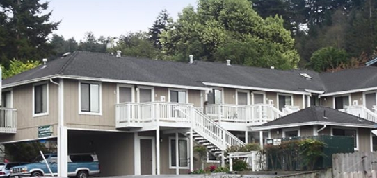 Courtyard Apartments in Arcata, CA - Building Photo